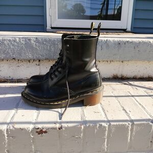 Dr. Martens Black Leather Boots